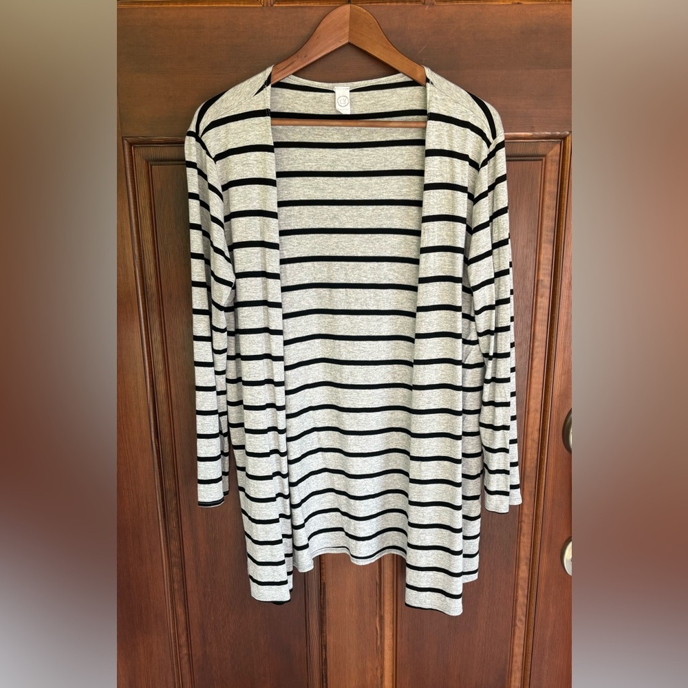 CY Striped Cardigan